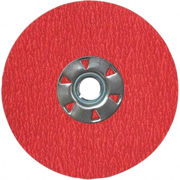 VSM - 7" Diam 7/8" Hole 60 Grit Fiber Disc - Medium Grade, Ceramic, 8,000 Max RPM, Series XF870