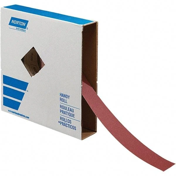 Norton - 2" x 50 Yd 240 Grit Aluminum Oxide Shop Roll - J Weighted Backing