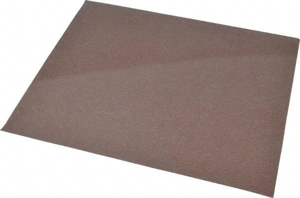 Norton - 1,200 Grit, Aluminum Oxide Sanding Sheet - 11" Long x 9" Wide, Super Fine Grade, B Weighted Paper Backing