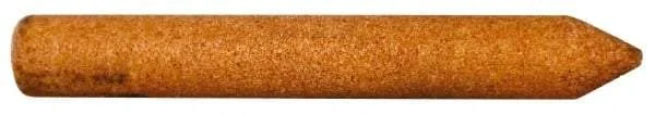 Norton - 1" Long x 1/8" Wide Aluminum Oxide Sharpening Stone - Point, Fine Grade