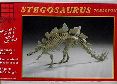 Stegosaurus Skeleton 1/25 Glencoe