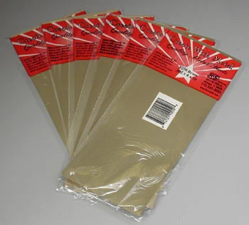 .005" Brass Sheet Metal 4"x10" (6) K&S Engineering