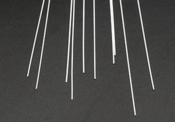 .010 x .020 Rectangular Rods Styrene (10) Plastruct Supplies