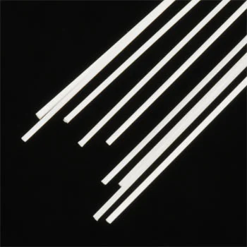 .010 x .030 Rectangular Rods Styrene (10) Plastruct Supplies