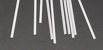 .020 x .060 Rectangular Rods Styrene (10) Plastruct Supplies
