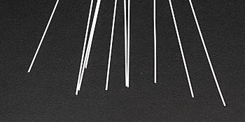 .015 Round Rods Styrene (10) Plastruct Supplies