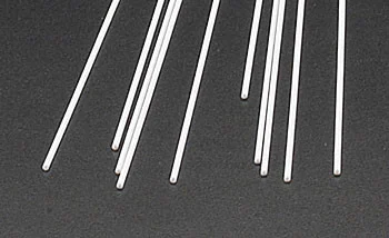 .040 Round Rods Styrene (10) Plastruct Supplies