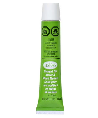 Glue for Metal and Wood Models Testors