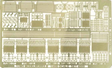 German Naval Radars Set Various Screens Submarines to Battleships 1/400 Toms Modelworks