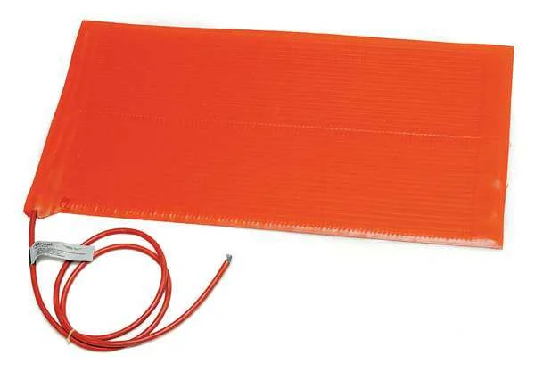 Heating Blanket, Silicone Rubber, 240V, 180W, 12