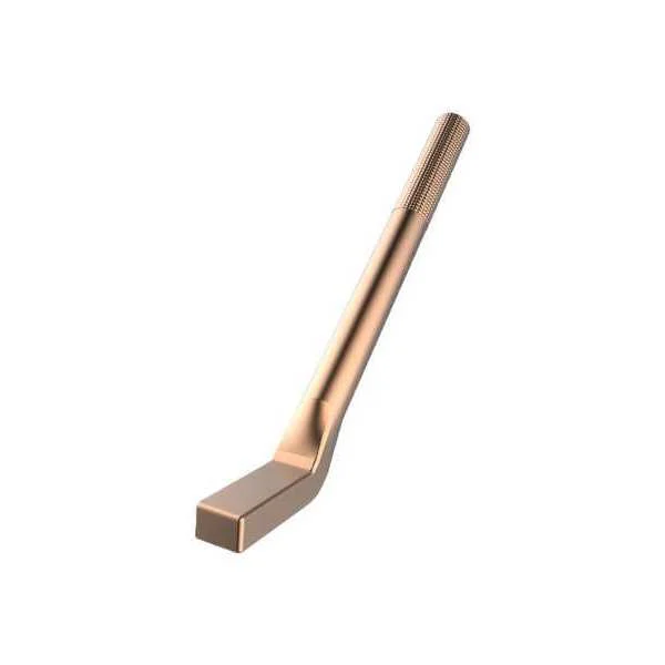 Steel Grounding Stud, 6AWG, 6.28In