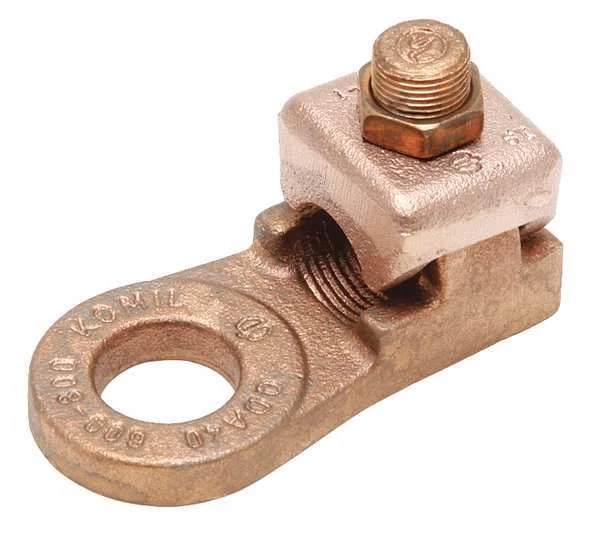 Mechanicl Conn, Terminl, 1 to 4 AWG, 1 Cond