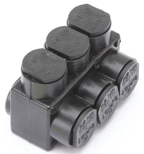 Insulated Multitap Connector, 2.19 In. L