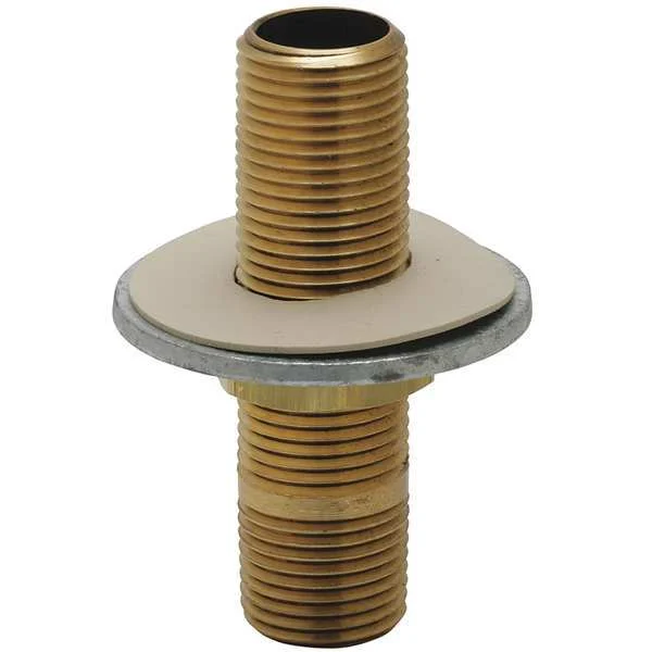 Inlet Shank, Brass, 3 In. L, 1 /2-14 NPT
