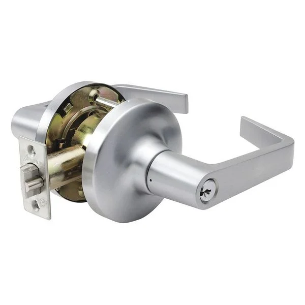 Lever Lockset, Mechanical, Entrance, Grd. 1