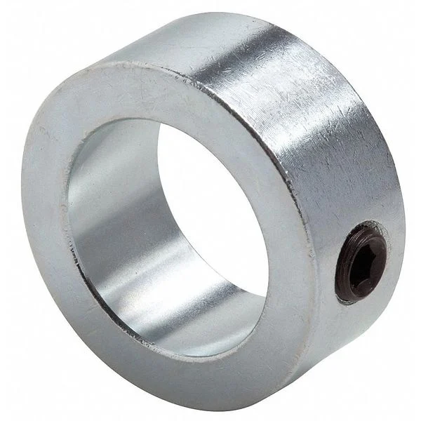Shaft Collar, Set Screw, 3 /16 In, St, PK100