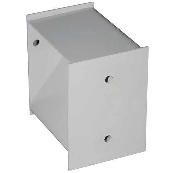 Dock Bumper Base, Steel, 10 in W x 12 in H