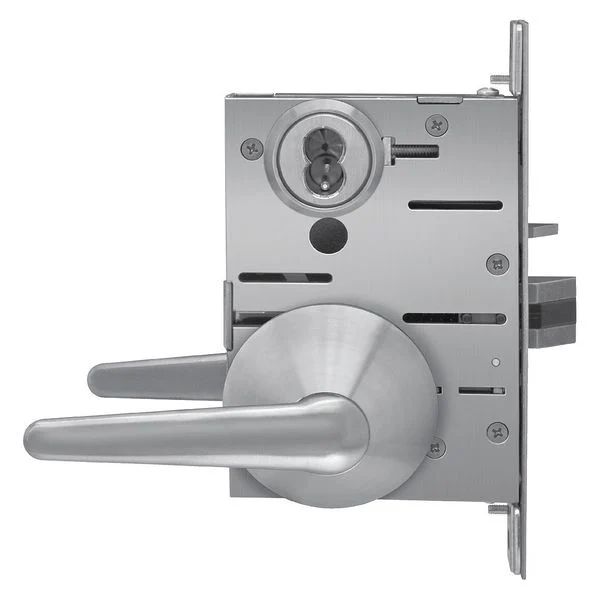 Mortise Lockset, Lever, RHR 630 Rose, Ser. RHR 630, Storeroom
