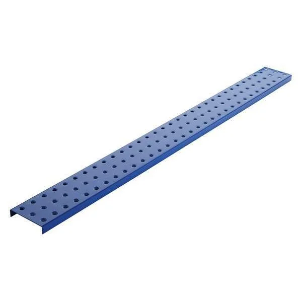 Pegboard, 3in.Hx32in.W, Metal, Blue, PK2
