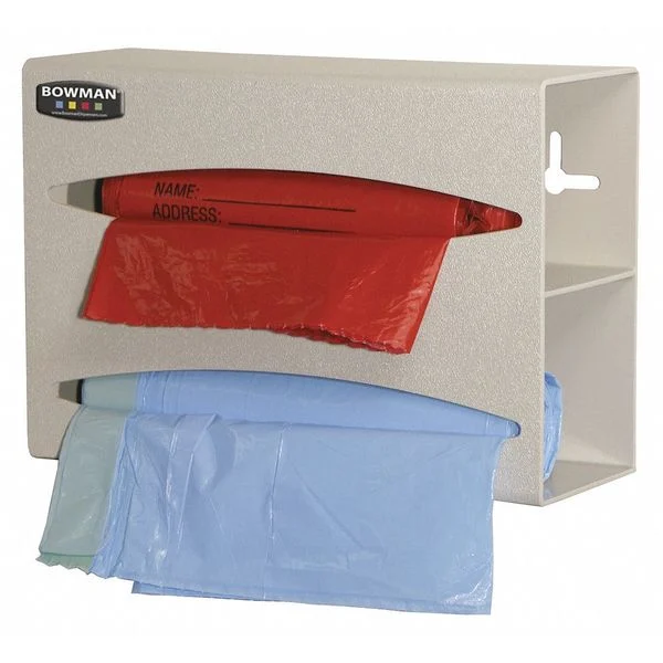 Bag Dispenser Double, ABS Plastic
