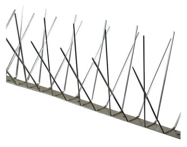 Bird Repellent Spikes, Dura-Spike, 51 ft., Weight: 9.6 lb