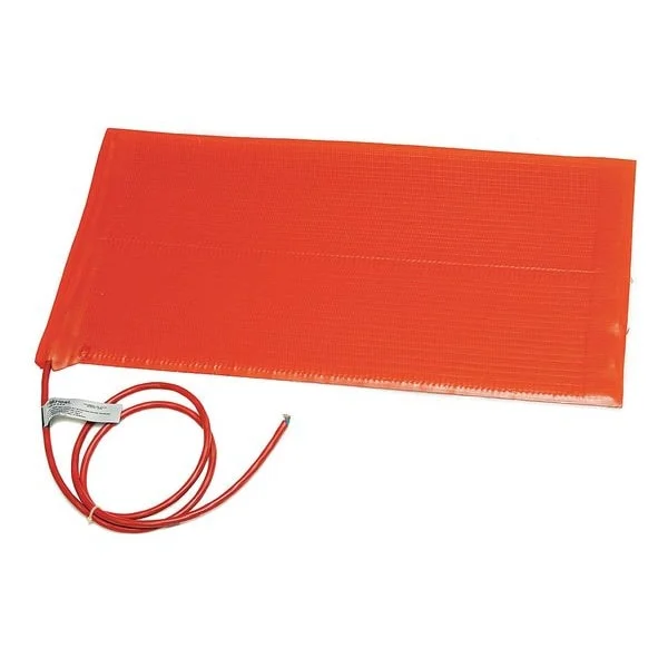 Heating Blanket, Silicone Rubber, 120V, 180W, 12