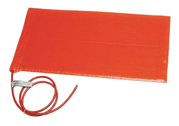 Heating Blanket, Silicone Rubber, 240V, 270W, 6