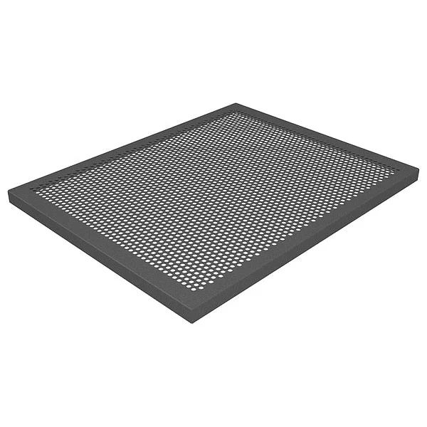 Service Cart Tray, 50 lb., Gray, 36 In. L