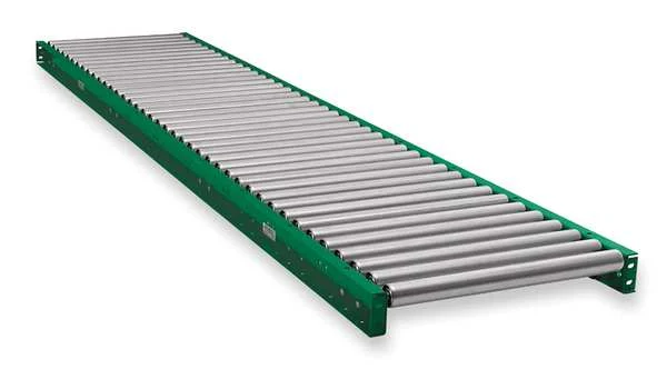 Roller Conveyor, 10 ft. L, 13BF