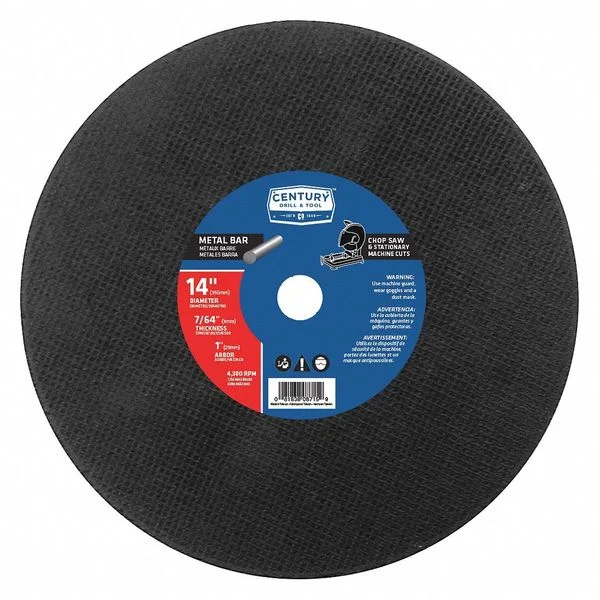 Chop Saw Blade, 14x7 /64 in., Type 1A