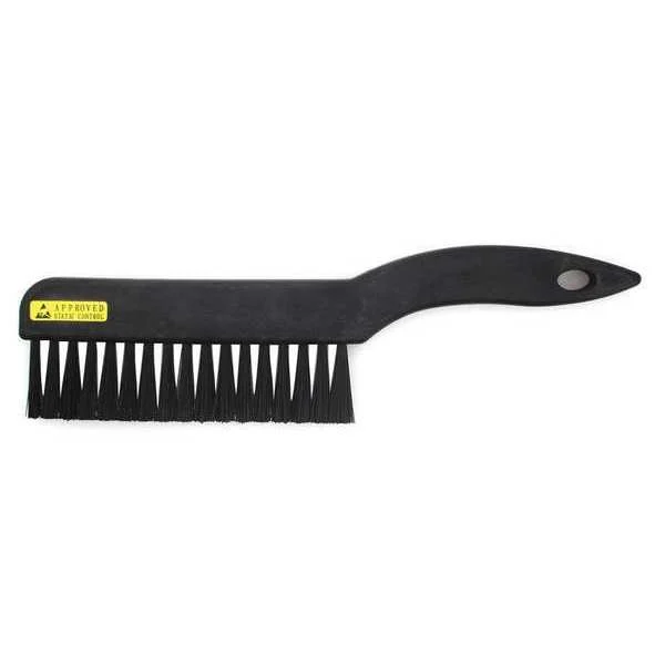 Synthetic Fiber Botron B09926 Conductive Brush 9in, Plastic