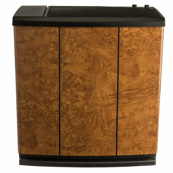 Portable Humidifier, 5.4 gal, 3,700 sq. ft., Console, Oak Burl