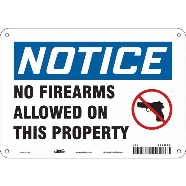 Safety Sign, 7 in Height, 10 in Width, Vinyl, Vertical Rectangle, English, 449M53
