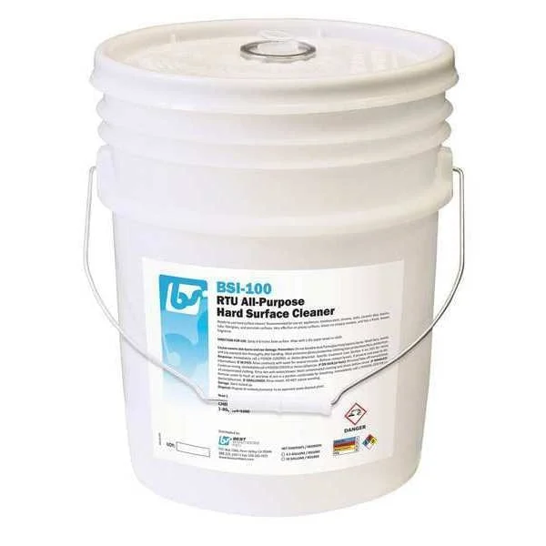 Hard Surface Cleaner, 5 gal. Pail, Lemon