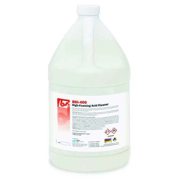 Acidic Cleaner, 1 gal. Bottle, Solvent, 4 PK