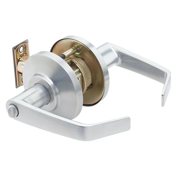 Lever Lockset, Mechanical, Privacy, Grade 2
