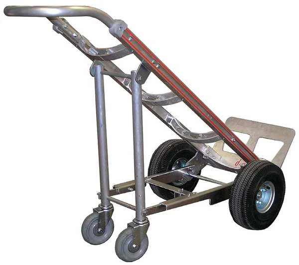 Hand Truck Fourth Wheel Attachment