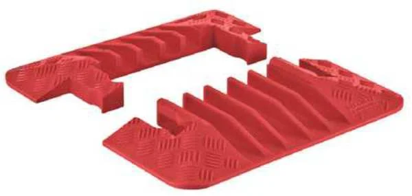 Cable Protector EndCap, 5Channel, 0.7ft, PR