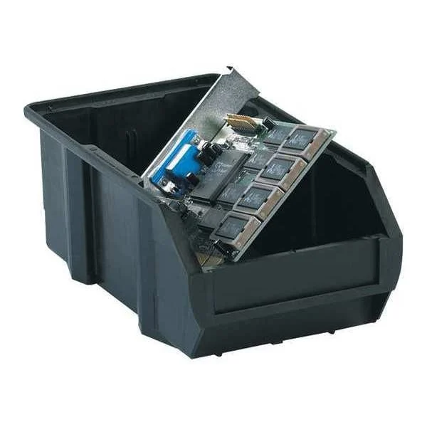 Conductive Bin, Black, 24 PK