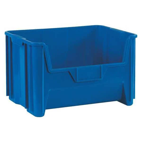 Giant Bin, Blue, 15.3 in L x 19.9 in W, 3 PK