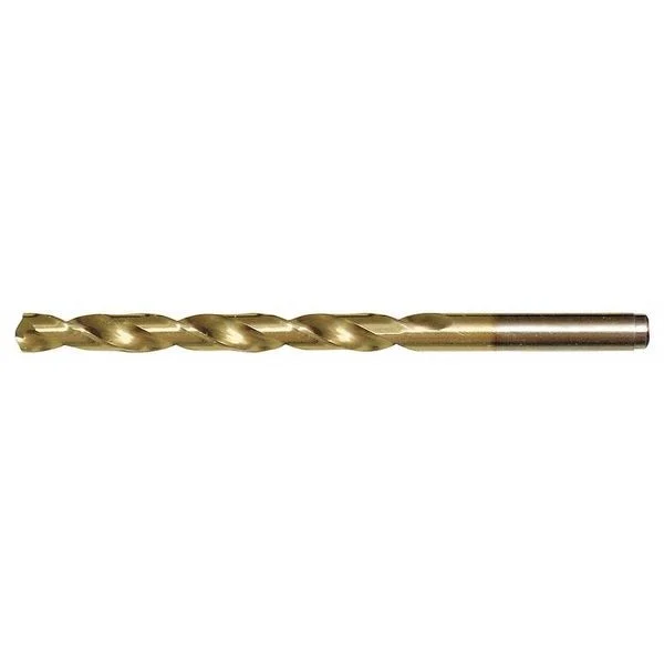 135° Heavy-Duty Cobalt Jobber Length Drill Chicago-Latrobe 550ASP-TN TiN HSS-CO 5%-M35 RHS /RHC 17 /64