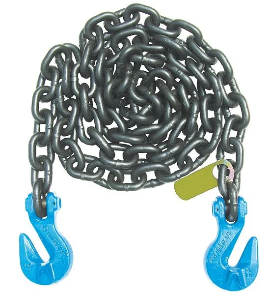 5 /16 Grade100 Tagged Recovery Chain 10Ft