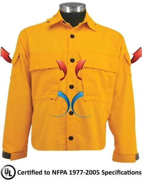CX Wildland Vent Brush, Shirt, L