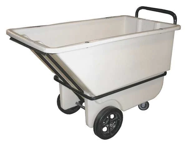 Tilt Truck, HD, 1 /3 cu. yd., 1200 lb., White