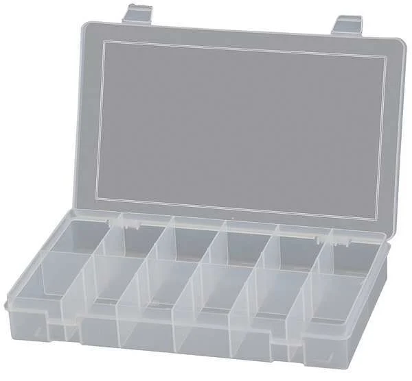 Compartment Box with 12 compartments, Plastic, 1-3 /4
