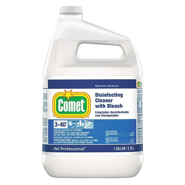 Cleaner and Disinfectant, 1 gal. Jug, Unscented, 3 PK
