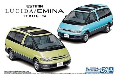 1994 Toyota TCR11G Estima Lucida/Emina Minivan 1/24 Aoshima