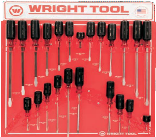 23 Pc. Large Cushion-Grip Handle Screwdrivers