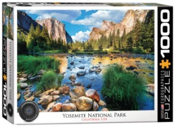 Yosemite National Park, California USA Puzzle (1000pc) Eurographics Puzzles