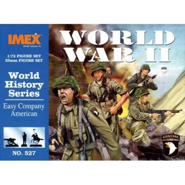 WWII US Troops (50) 1/72 Imex